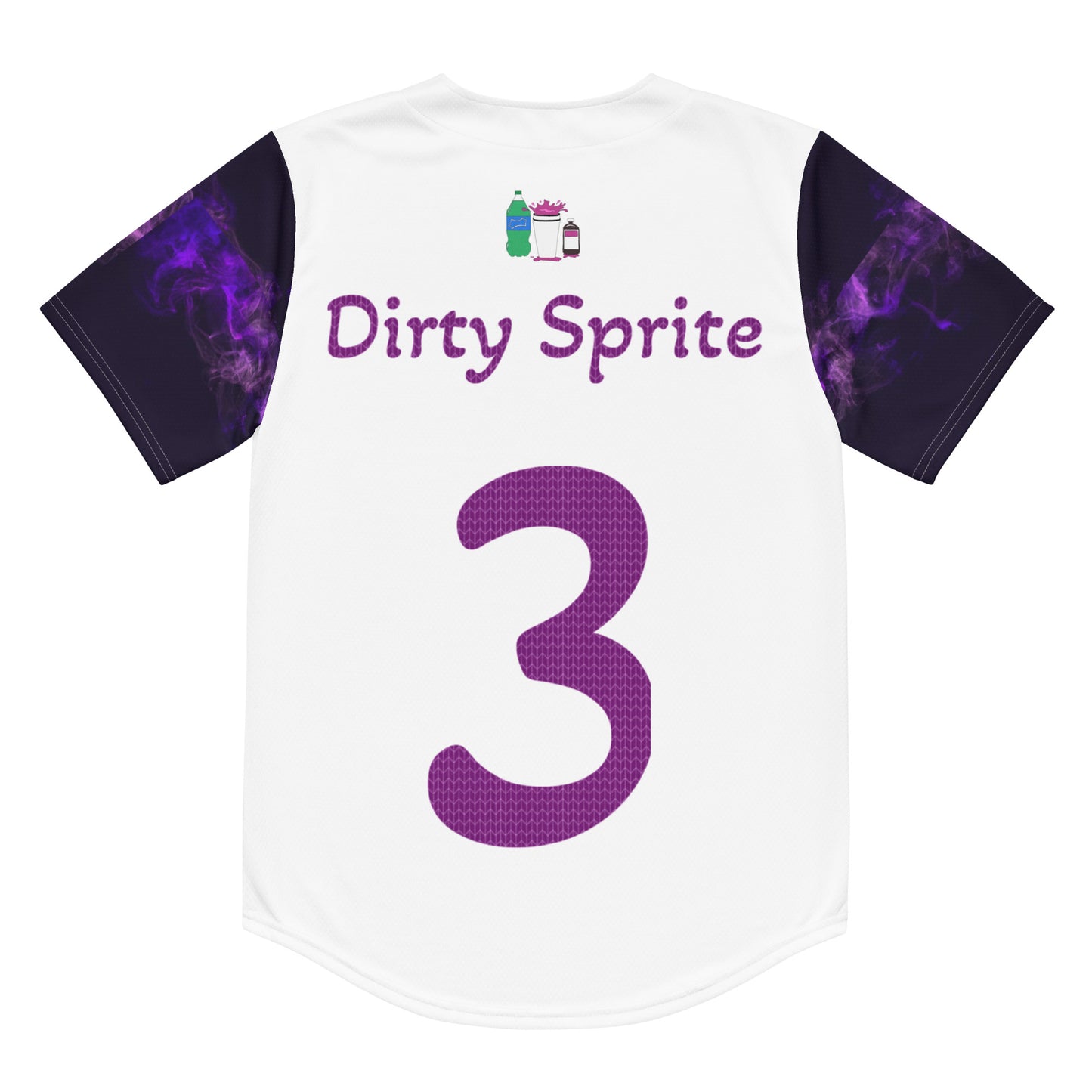 Dirty Sprite #3 - White / Purple Luxury Jersey