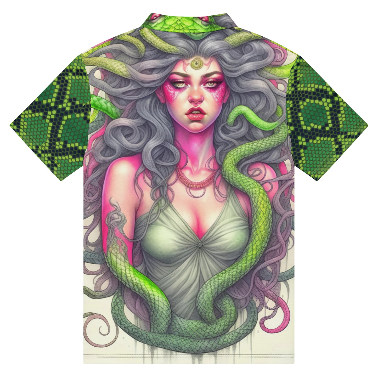 Snake Queen Full Luxury Polo Shirt - All Fits