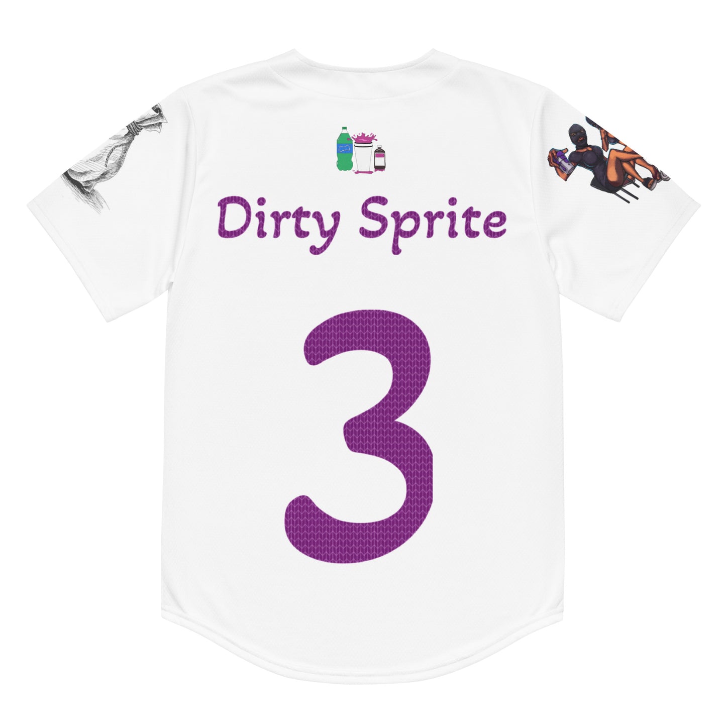 Dirty Sprite #3 - White / Purple Luxury Jersey