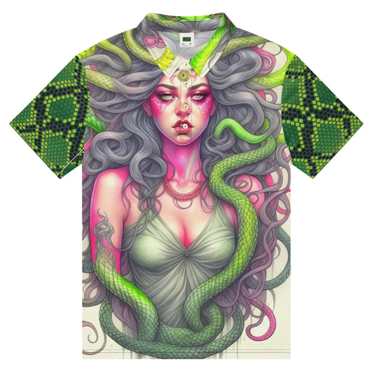 Snake Queen Full Luxury Polo Shirt - All Fits