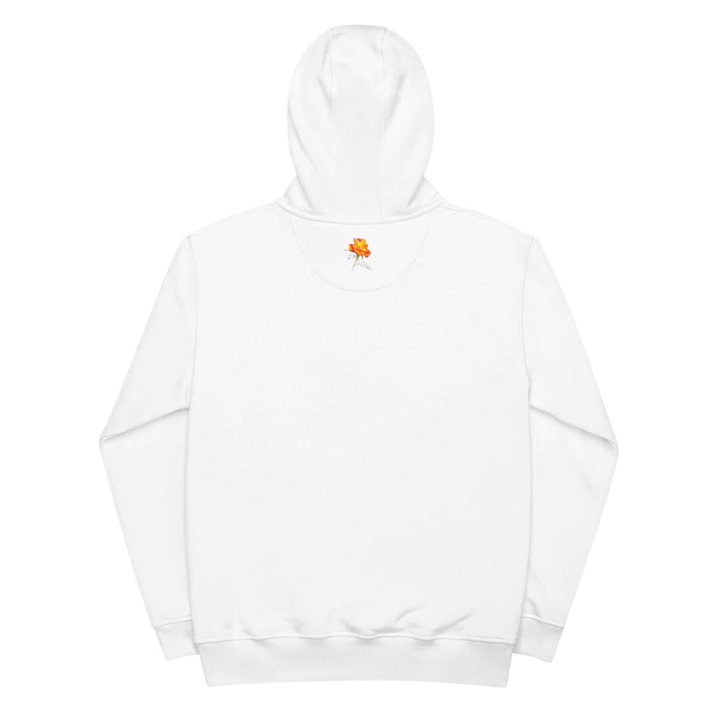 Orange Flower - Luxury Hoodie