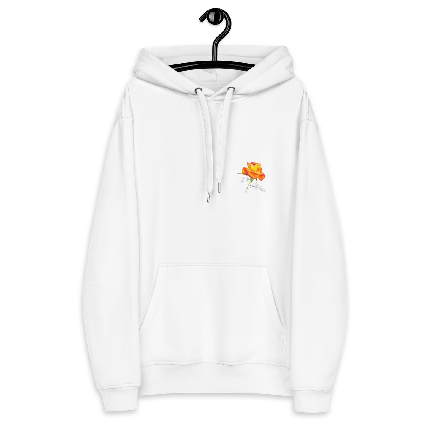 Orange Flower - Luxury Hoodie